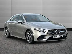 Silver Used 2019 Mercedes A180 AMG Line Premium Sedan | £18,496 (Fair price)