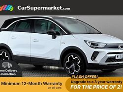 White Used 2021 Vauxhall Crossland Ultimate SUV | £12,697 (Fair price)