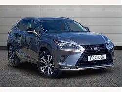Mercury grey Used 2021 Lexus NX300h SUV | £24,895 (Fair price)