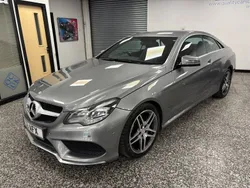 Silver Used 2014 Mercedes E220 AMG Coupe | £6,999 (Fair price)