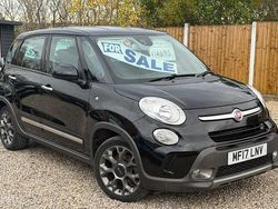 Black Used 2017 Fiat 500L Trekking MPV | £4,695 (Fair price)