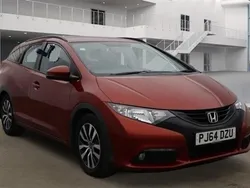 Red Used 2015 Honda Civic SE Plus Estate | £6,250 (Fair price)
