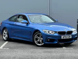 Blue Used 2015 BMW 420 M Sport Coupe | £12,495 (Expensive)