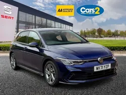 Blue Used 2022 VW Golf VIII R-line Hatchback | £20,998 (Fair price)