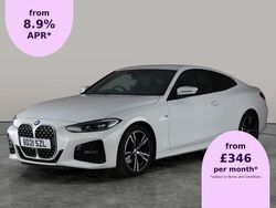 White Used 2021 BMW 420 M Sport Coupe | £22,779 (A bit pricey)