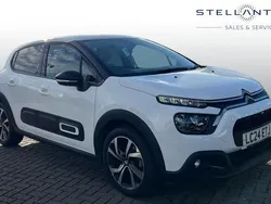 White Used 2024 Citroën C3 PureTech Hatchback | £14,609 (Fair price)