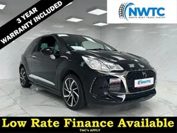 Black Used 2018 DS Automobiles DS3 Connected Chic Hatchback | £6,095 (Fair price)