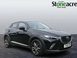 Black Used 2015 Mazda CX-3 Inclusive SUV | £7,495 (Fair price)