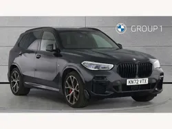 Black Used 2022 BMW X5 M Sport SUV | £47,850 (Expensive)