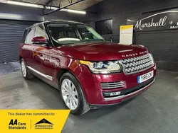 Red Used 2016 Land Rover Range Rover Vogue SE SUV | £14,499 (A bit pricey)