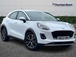White Used 2022 Ford Puma Titanium SUV | £14,899 (Good price)