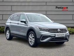 Silver Used 2022 VW Tiguan Allspace Life SUV | £21,750 (Super price)