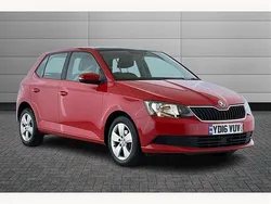 Red Used 2016 Skoda Fabia SE Hatchback | £7,599 (Fair price)