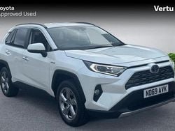White Used 2020 Toyota RAV4 Hybrid SUV | £26,532 (Fair price)