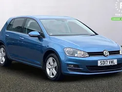 Blue Used 2017 VW Golf VII Edition Hatchback | £15,299 (Fair price)