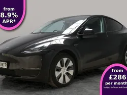 Black Used 2022 Tesla Model Y Long Range SUV | £21,353 (Fair price)