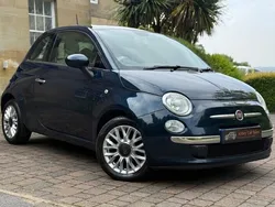 Blue Used 2015 Fiat 500 Lounge Hatchback | £2,995 (Good price)