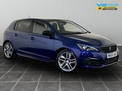 Blue Used 2019 Peugeot 308 GT-line Hatchback | £9,995 (Fair price)