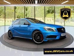 Blue Used 2014 Mercedes A45 AMG Hatchback | £17,975 (Expensive)