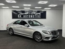 Silver Used 2017 Mercedes S350 AMG line Sedan | £19,990 (Super price)