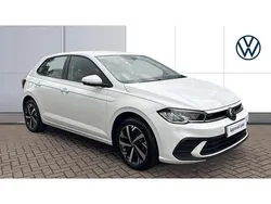 White Used 2023 VW Polo Life Hatchback | £15,870 (Fair price)
