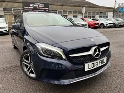 Blue Used 2018 Mercedes A180 Sport Edition Hatchback | £14,495 (Good price)