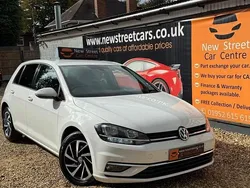 White Used 2019 VW Golf VII Match Hatchback | £8,984 (Fair price)
