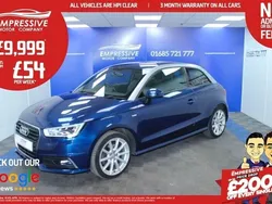 Blue Used 2015 Audi A1 S-Line Hatchback | £9,999 (Fair price)