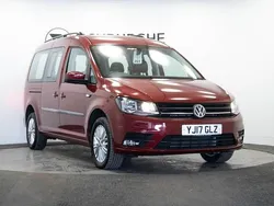 Red Used 2017 VW Caddy Maxi Life S MPV | £13,995 (Good price)
