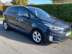 Blue Used 2016 Kia Carens MPV | £6,250 (Good price)