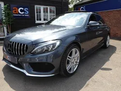 Grey Used 2014 Mercedes C250 AMG Line Premium Sedan | £9,995 (Fair price)
