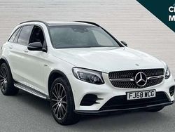 White Used 2018 Mercedes GLC43 AMG Premium Plus SUV | £28,328 (Fair price)