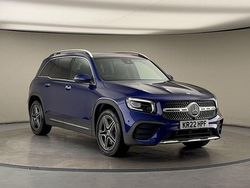Galaxy blue Used 2022 Mercedes GLB220 AMG line SUV | £30,050 (Fair price)