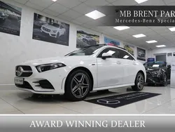 White Used 2021 Mercedes A250 AMG Line Premium Plus Sedan | £20,750 (A bit pricey)