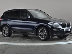 Black Used 2021 BMW X3 M Sport SUV | £23,977 (Good price)