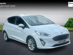 White Used 2021 Ford Fiesta Titanium Hatchback | £9,995 (Good price)