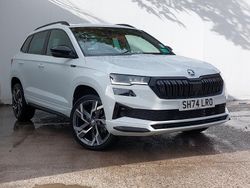White Used 2024 Skoda Karoq SportLine SUV | £29,298 (A bit pricey)