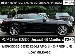 Black Used 2020 Mercedes E300 AMG Line Premium Coupe | £25,500 (Super price)