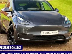 Grey Used 2023 Tesla Model Y Long Range SUV | £30,950 (Fair price)