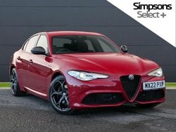 Red Used 2022 Alfa Romeo Giulia Veloce Sedan | £24,995 (Fair price)