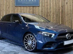 Blue Used 2023 Mercedes A35 AMG Executive Hatchback | £30,700 (A bit pricey)