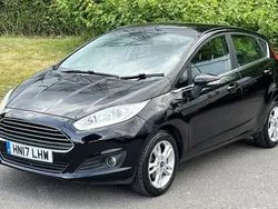 Black Used 2017 Ford Fiesta Zetec Hatchback | £7,400 (Fair price)