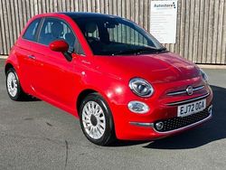 Red Used 2022 Fiat 500 Dolcevita Hatchback | £9,995 (Fair price)