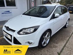 White Used 2013 Ford Focus Titanium Hatchback | £2,495 (Fair price)