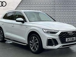 White Used 2021 Audi Q5 S-Line SUV | £29,269 (Fair price)