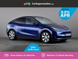 Blue Used 2022 Tesla Model Y Long Range AWD SUV | £24,197 (Fair price)