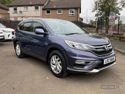 Blue Used 2015 Honda CR-V SE SUV | £9,750 (Fair price)