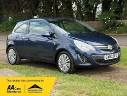 Blue Used 2012 Vauxhall Corsa Active Hatchback | £3,995 (Fair price)