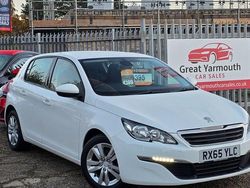 White Used 2015 Peugeot 308 Active Hatchback | £3,395 (Fair price)
