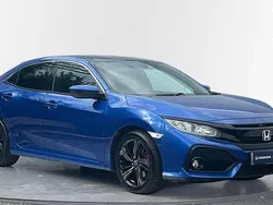 Blue Used 2018 Honda Civic EX Hatchback | £16,500